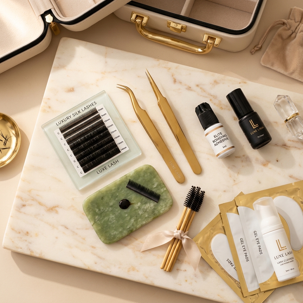 Kit profissional de extensão de cílios